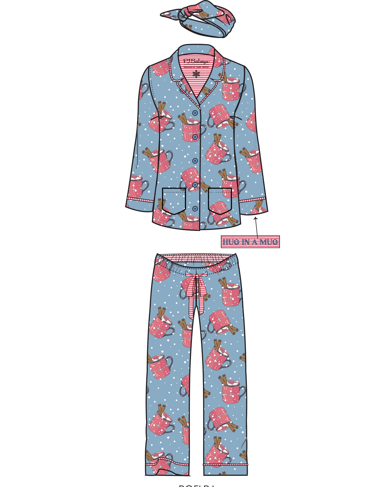 Pj Set Flannels