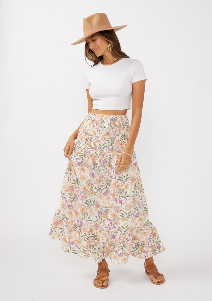 Covertible Smocked Skirt