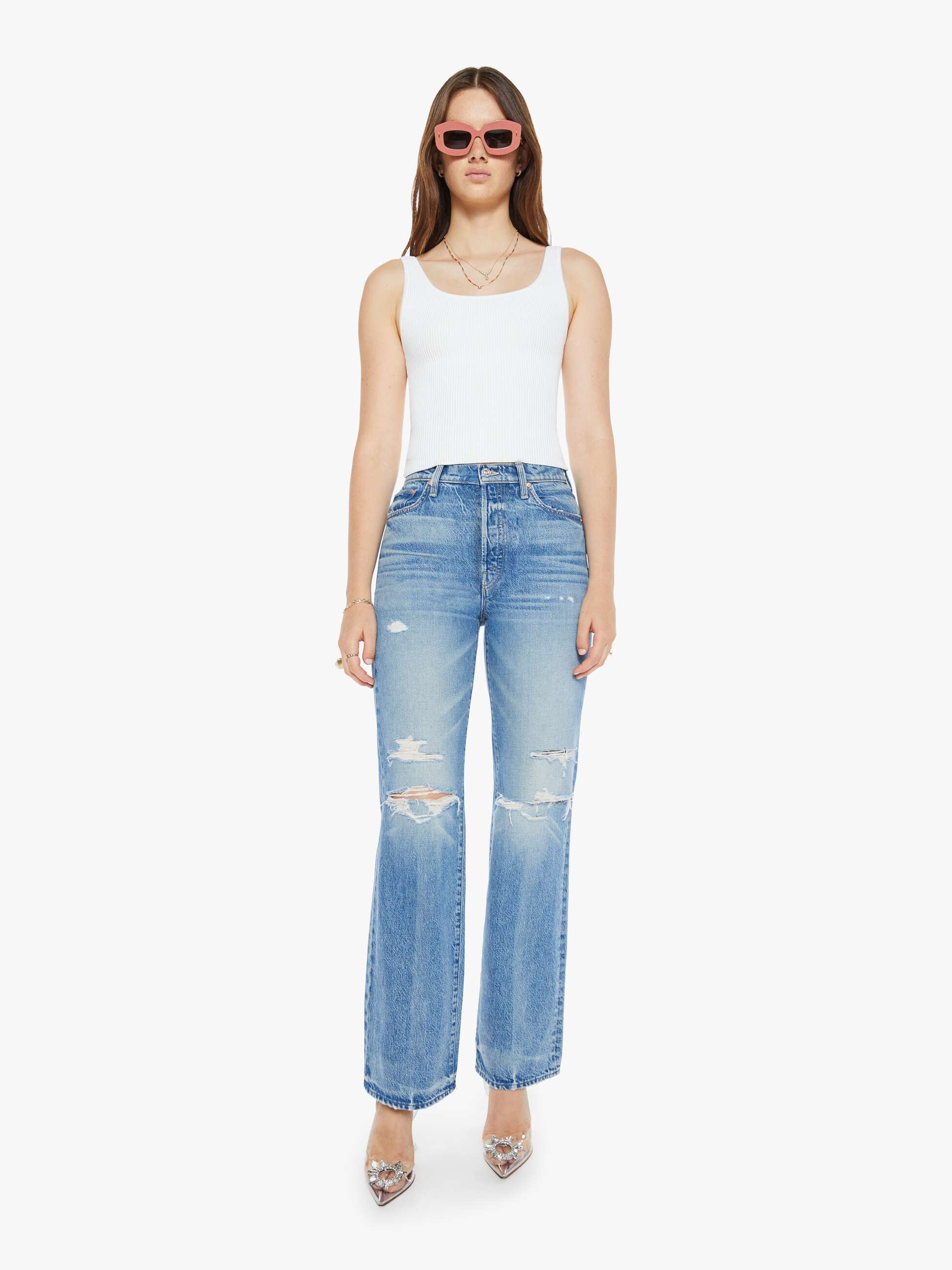 The Rambler Sneak by Mother Denim
