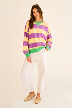 Striped Sweatshirt