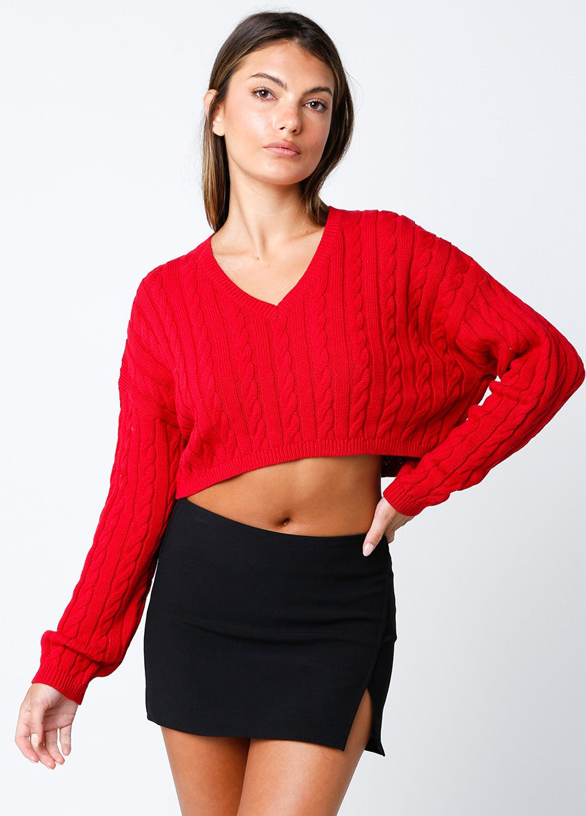 Jamie Crop Sweater