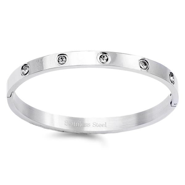 Stainless Steel Cubic Metal Bracelet