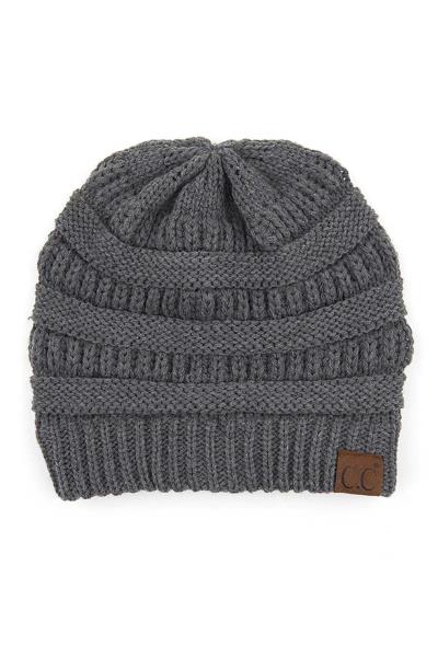 CC Hat Ribbed Beanies