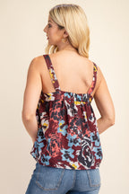Square Neck Sleeveless Top