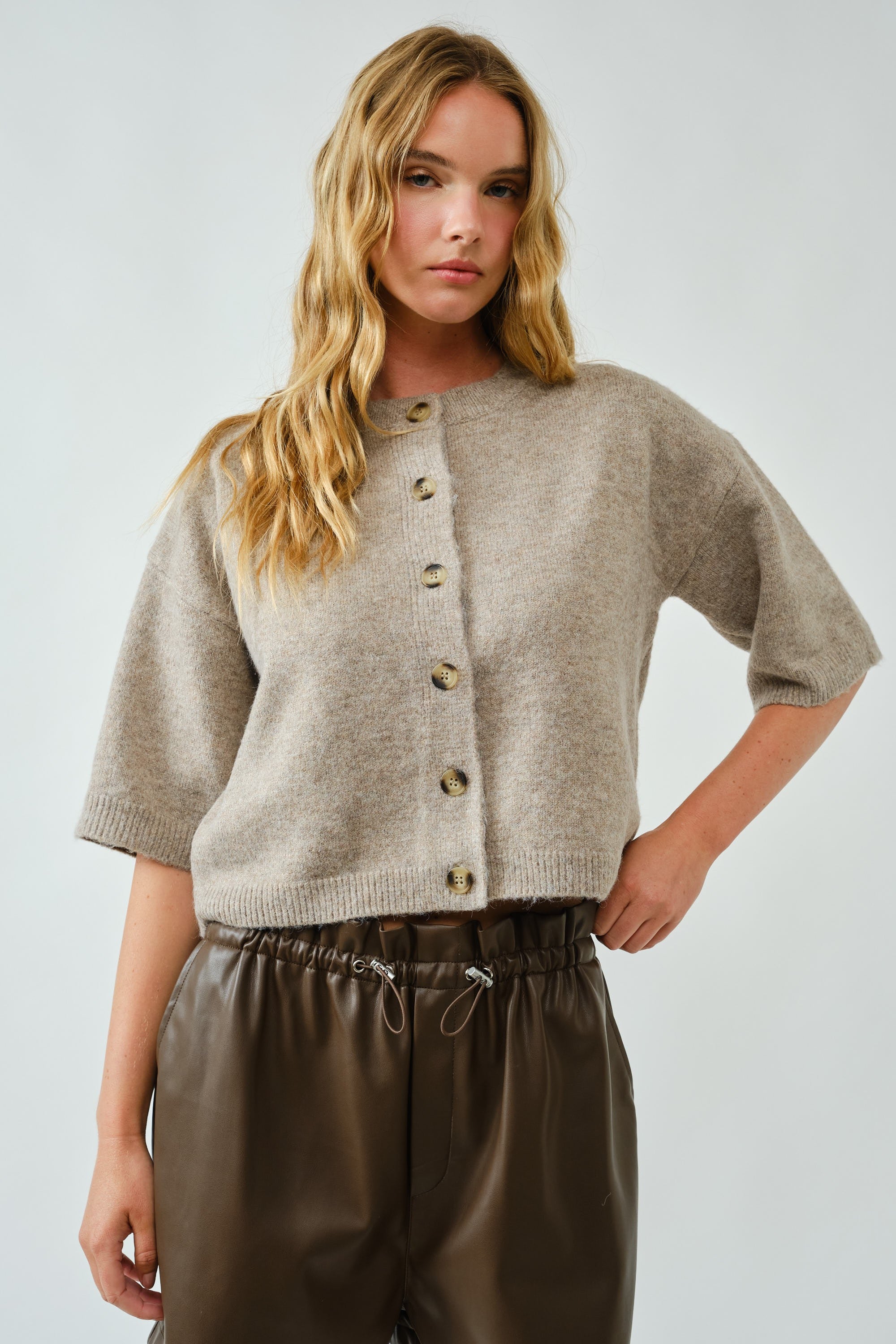 Short Sleeve Cardigan