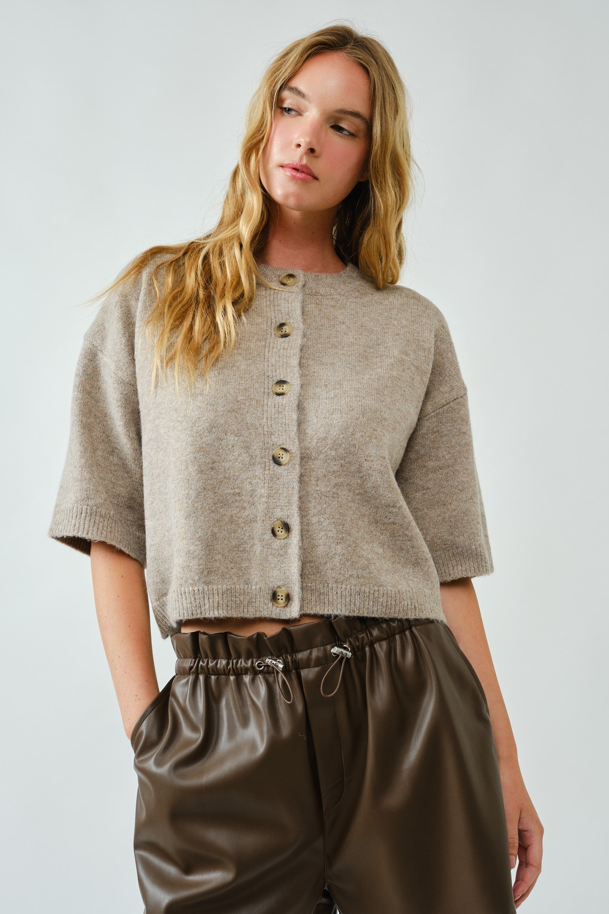 Short Sleeve Cardigan