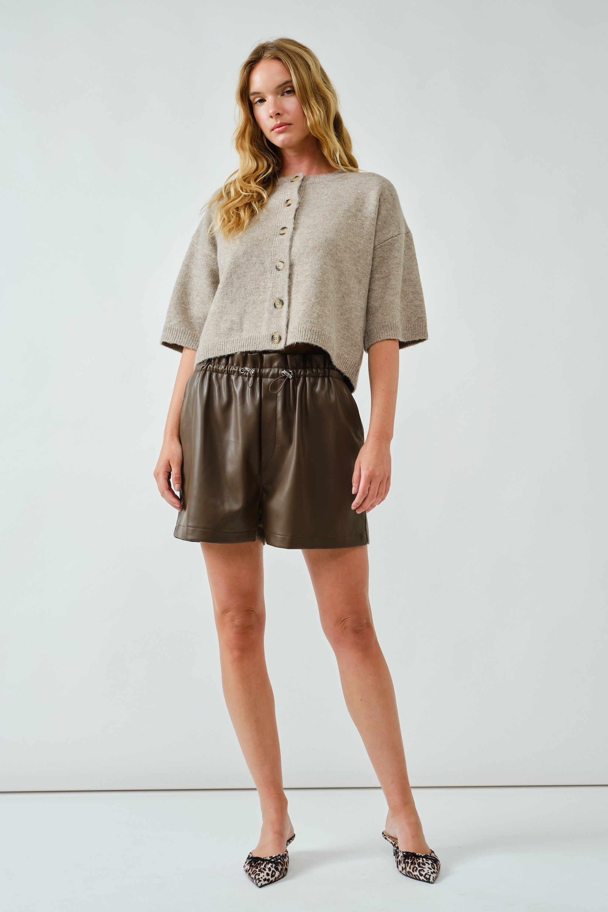 Short Sleeve Cardigan