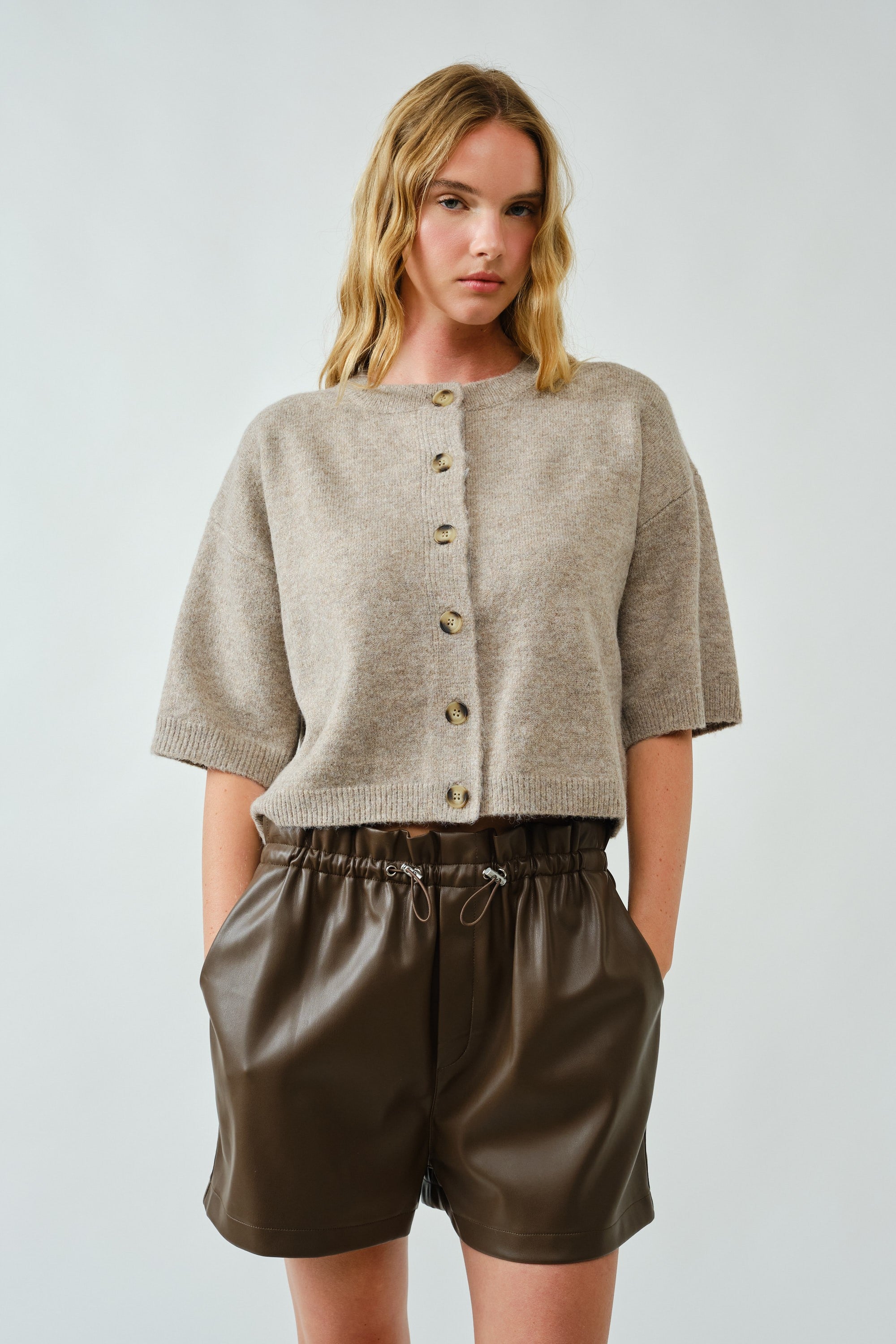 Short Sleeve Cardigan