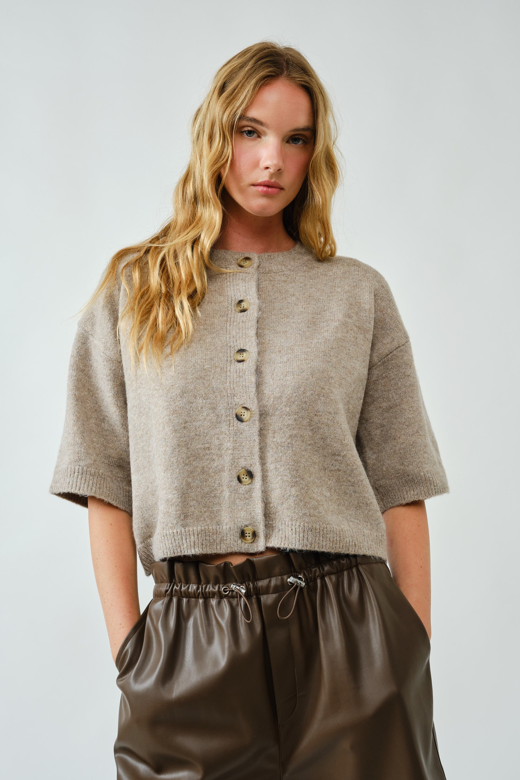 Short Sleeve Cardigan