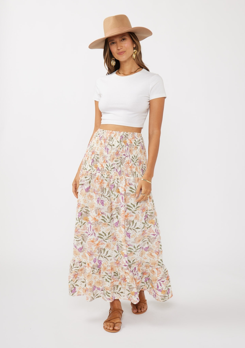 Covertible Smocked Skirt