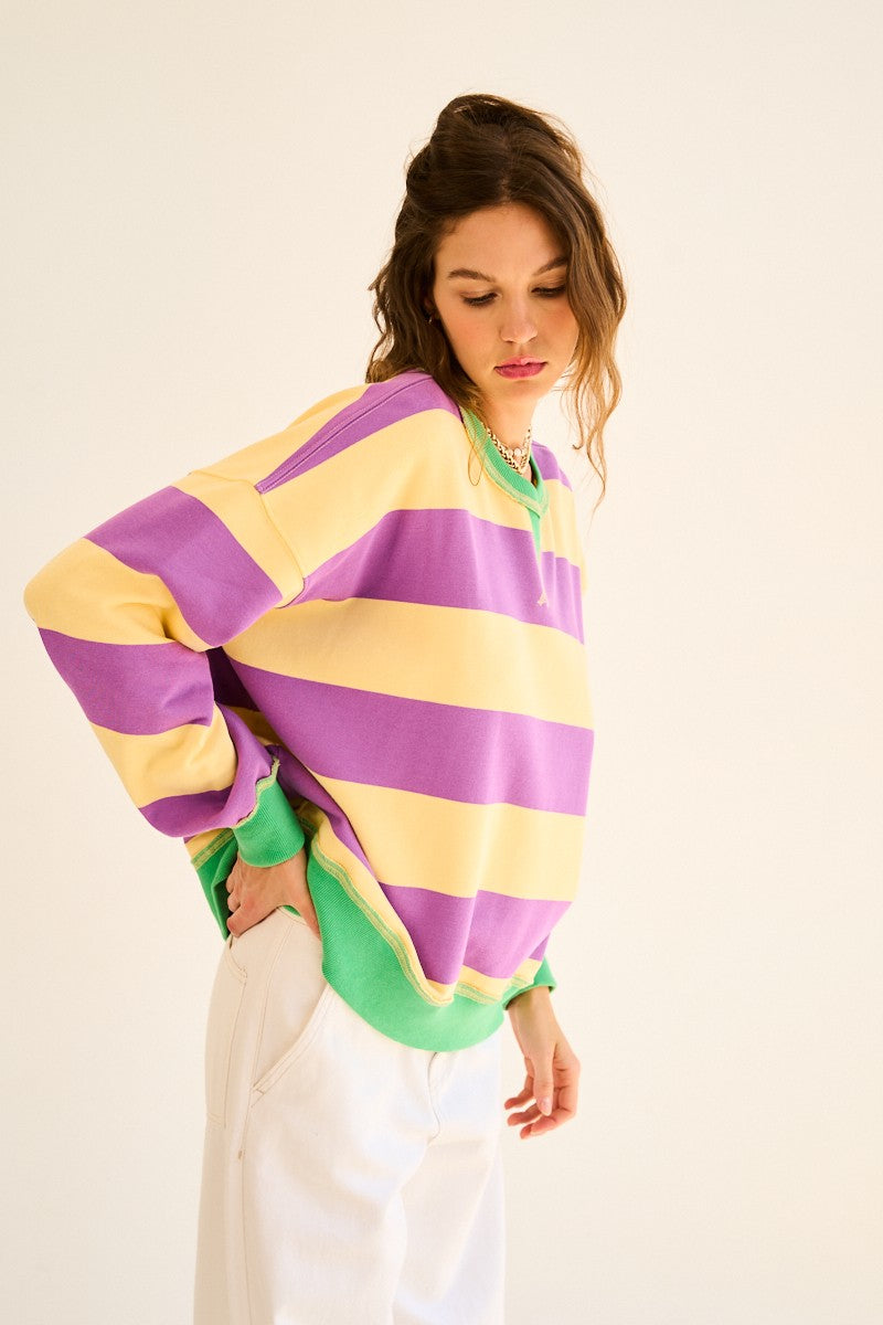 Striped Sweatshirt
