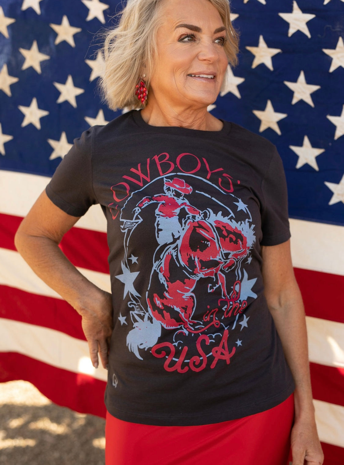 Cowboys in the USA Tee