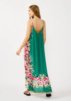 Spaghetti Strap Hi-Lo Cover Up Maxi Dress