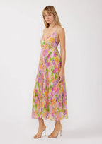 Pleated Maxi Dress