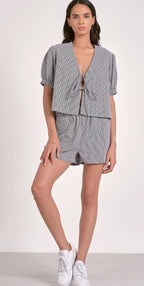 Seersucker Top by Elan