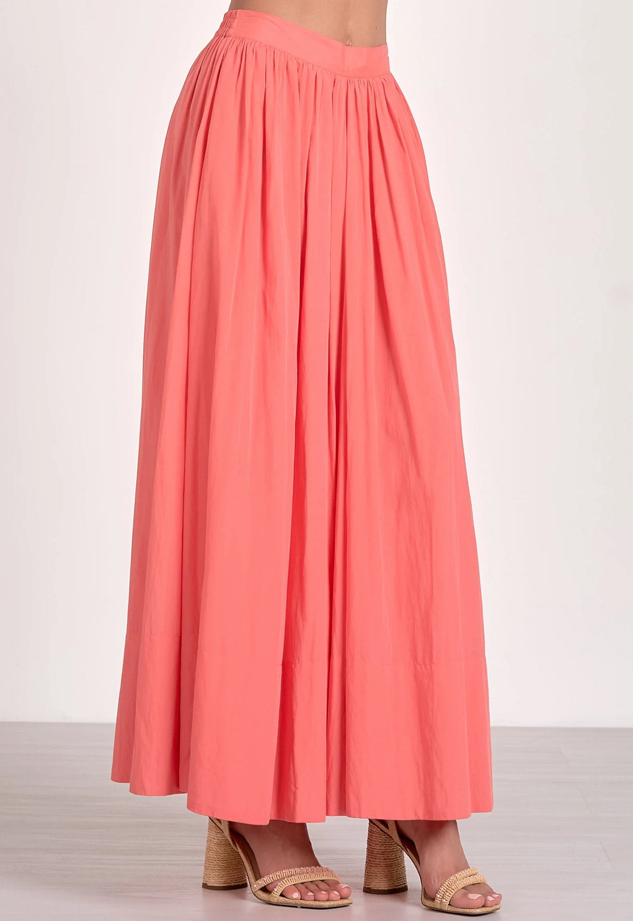 Midi A-Line Skirt by Elan