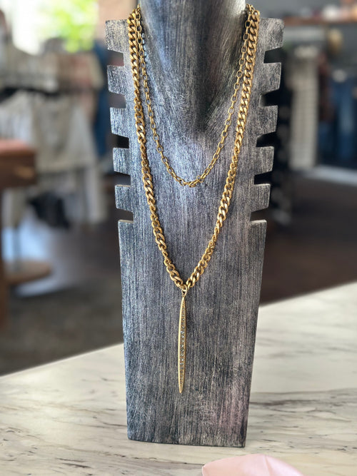 058418 - Double Chain Necklace