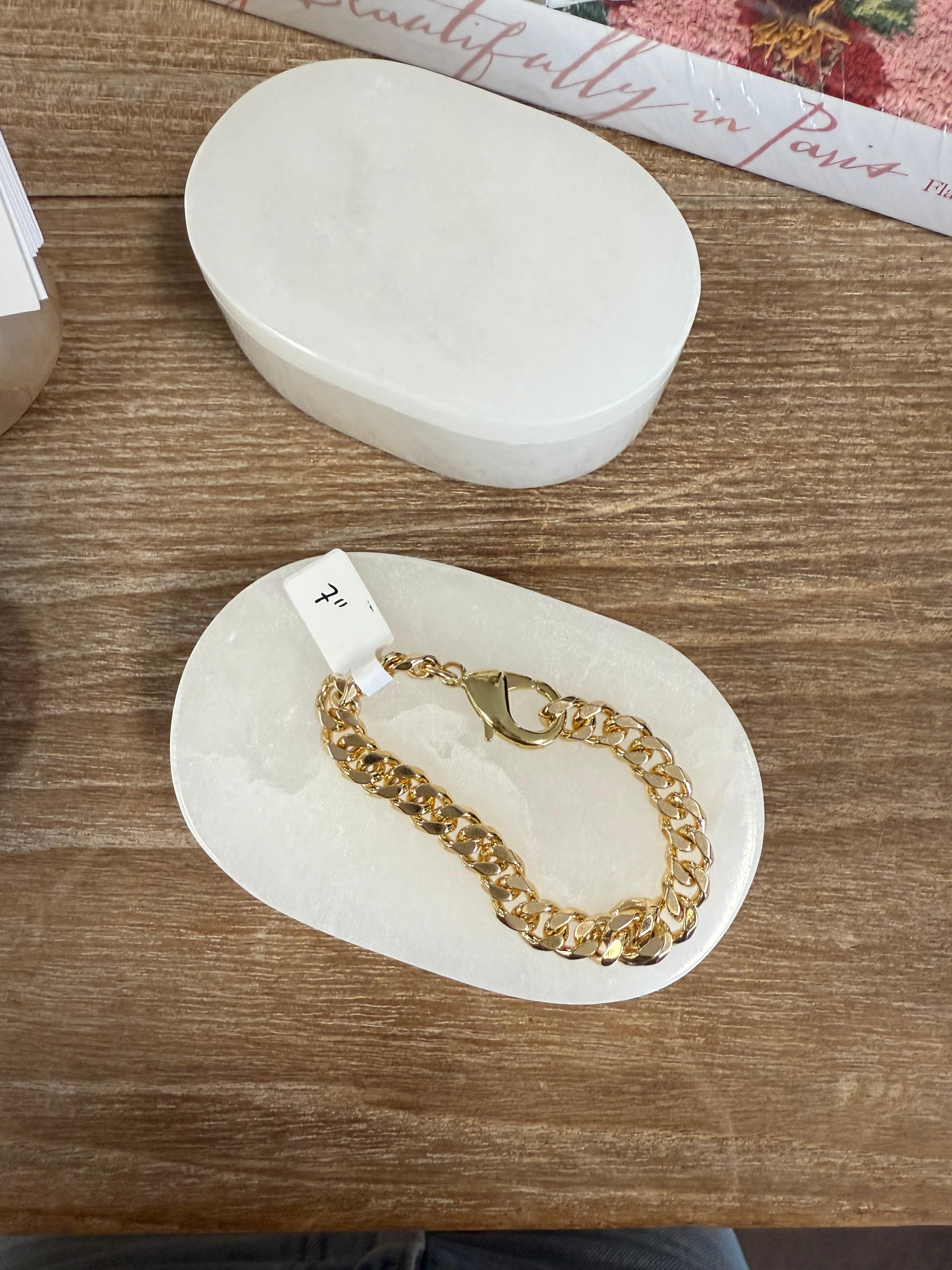 Chunky Bracelet 7”