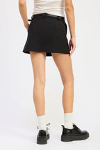 Pinstripe Mini Skirt