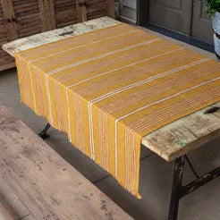 Yellow Striped Blanket 54"x66"