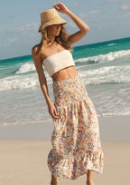 Covertible Smocked Skirt
