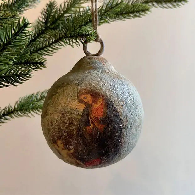 Madonna and Child Small 4"Metal Ornament