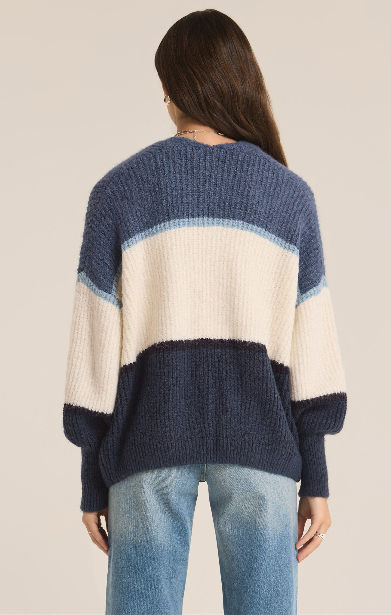 Jones Stripe Cardigan