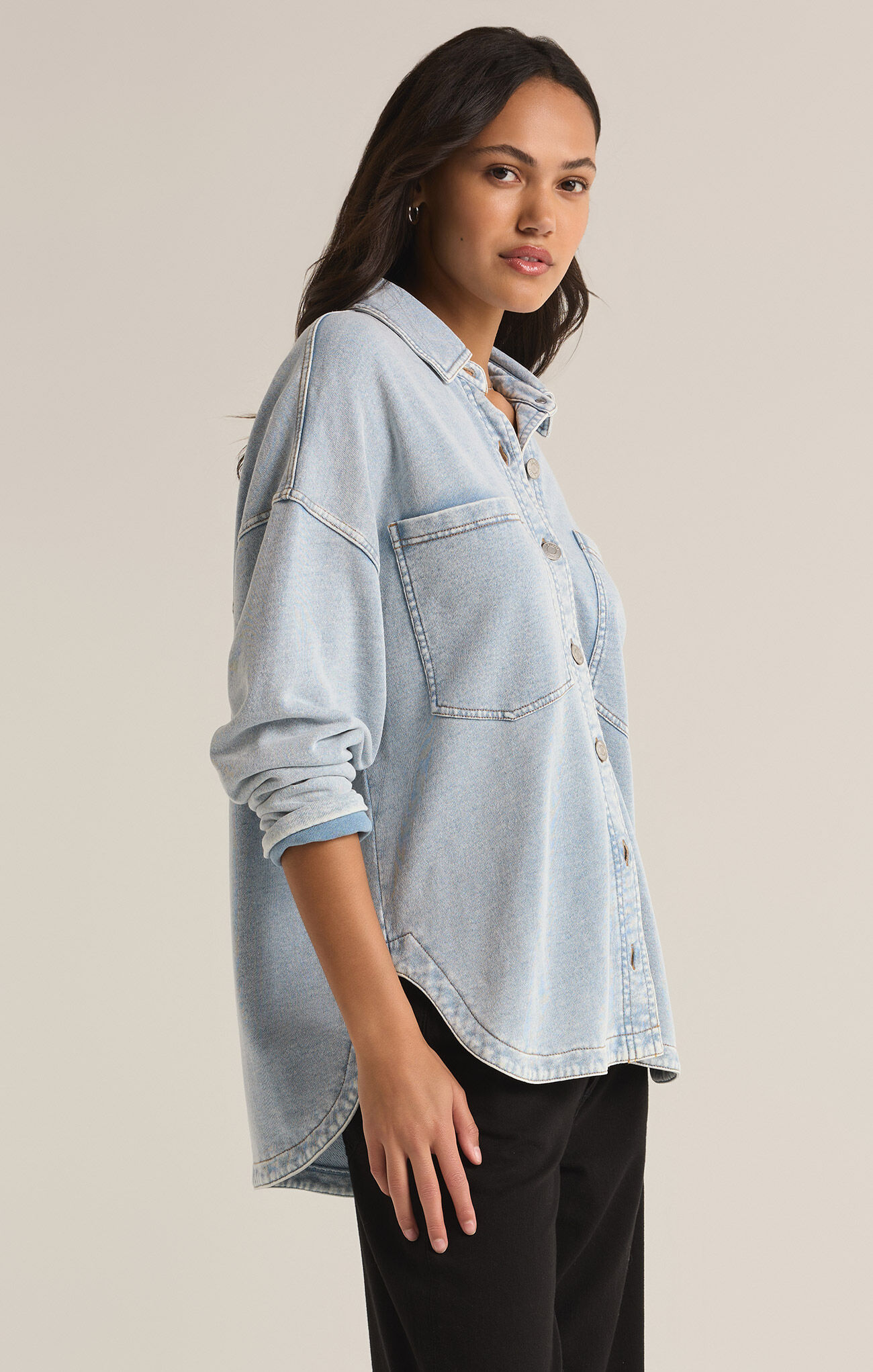 All Day Knit Denim Jacket