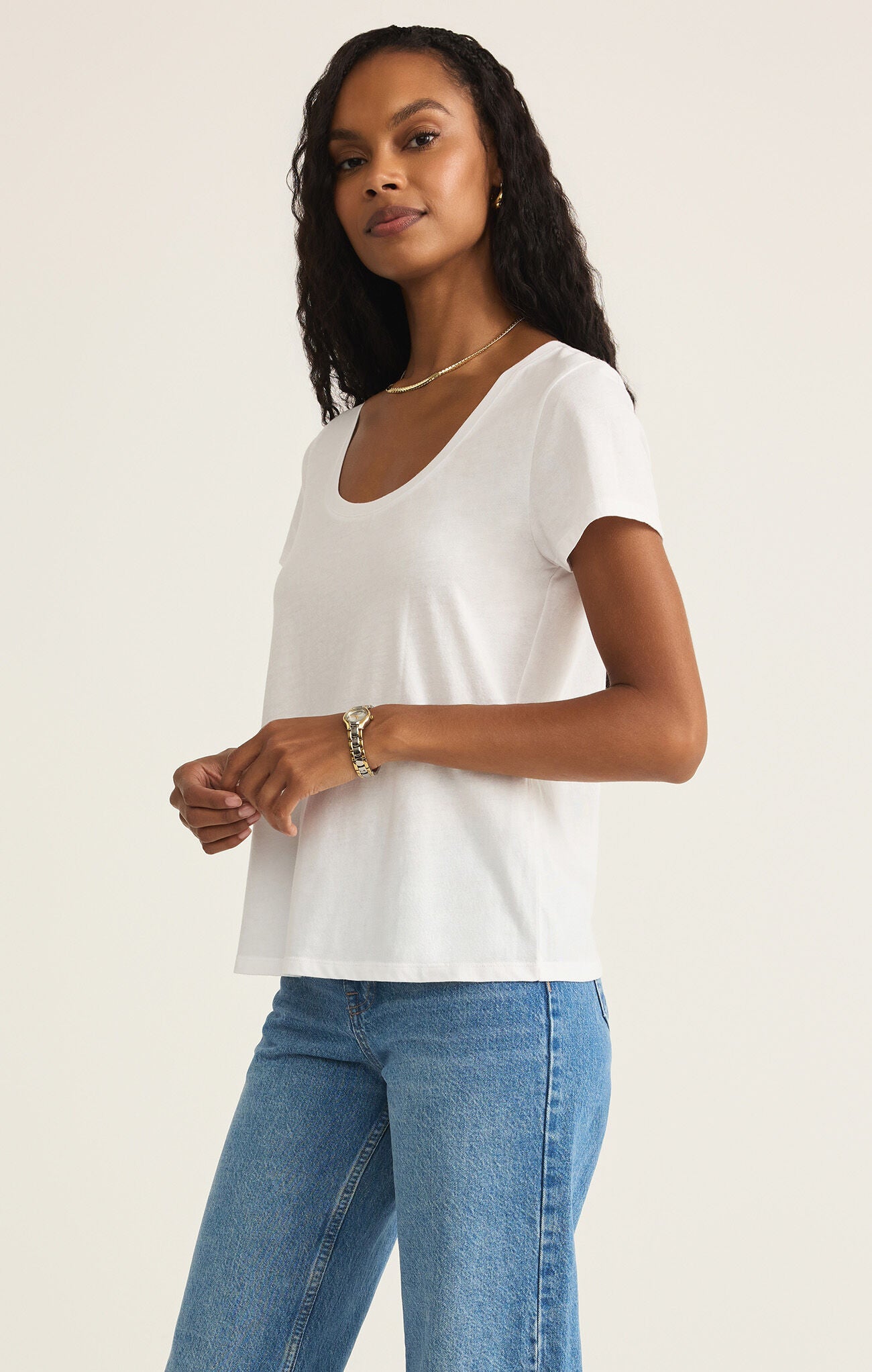 Anywhere Scoop Tee