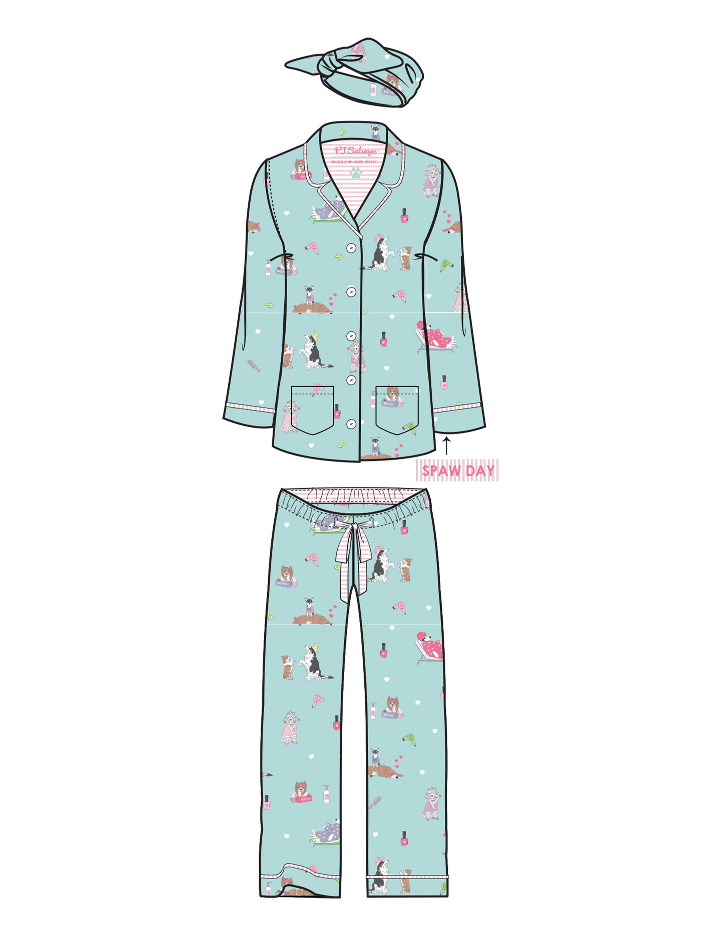 Pj Set Flannels