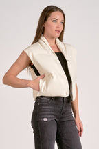 Vest High Collar by Elan