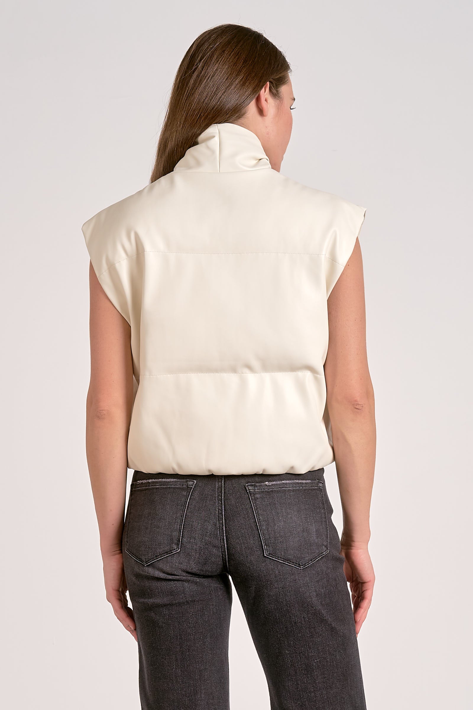 Vest High Collar by Elan