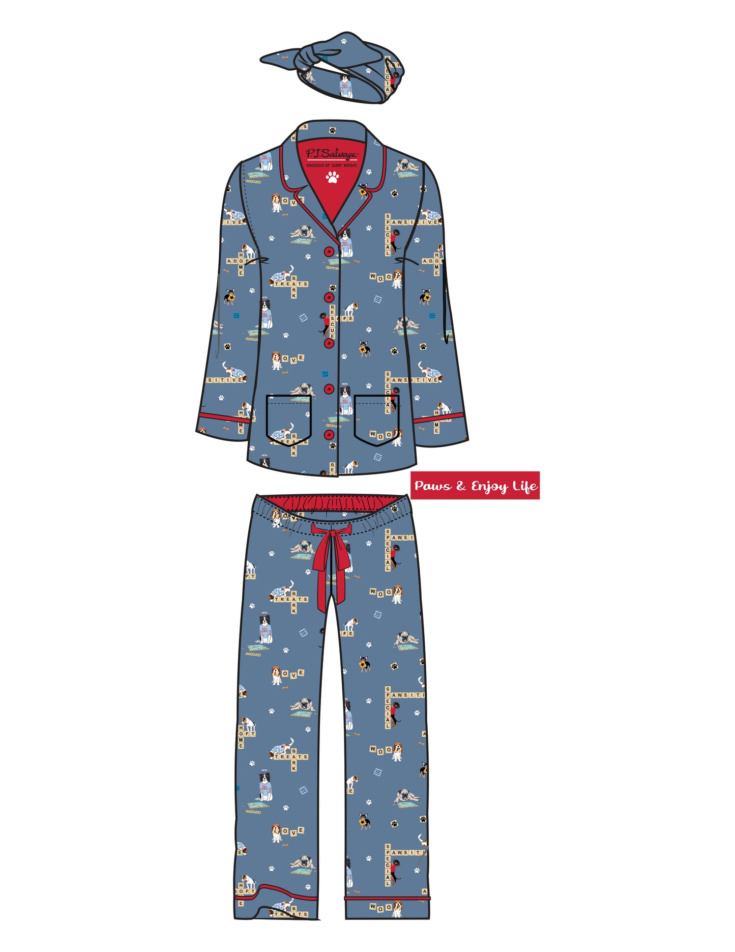 Pj Set Love Leo Rescue