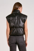 Vest High Collar by Elan