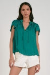 Top Shortsleeve Ruffle Sleeve