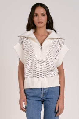 Sweater 1/4 Zip Big Coll