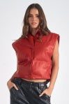 Vest High Collar by Elan