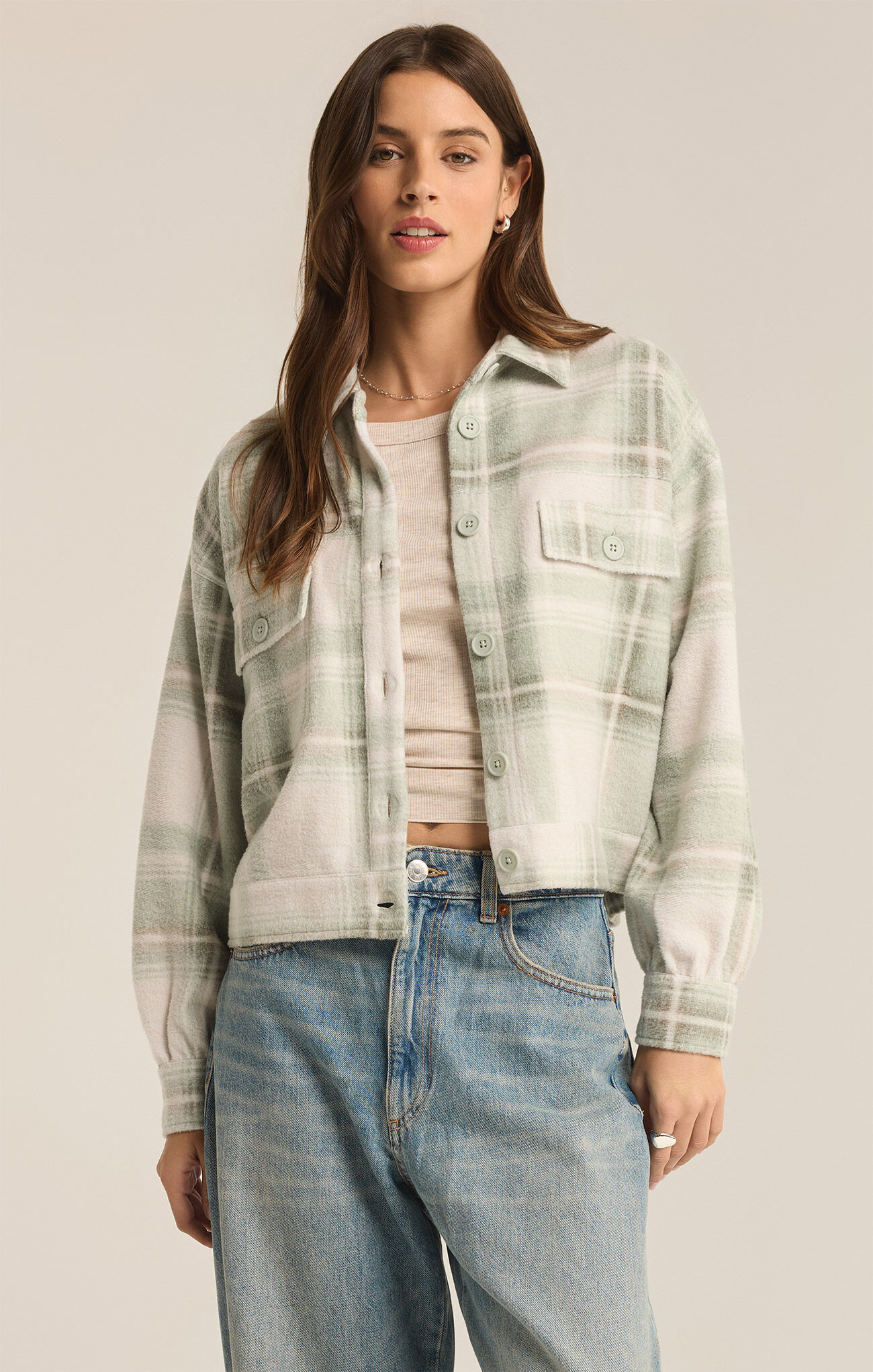 Abbott Plaid Jacket