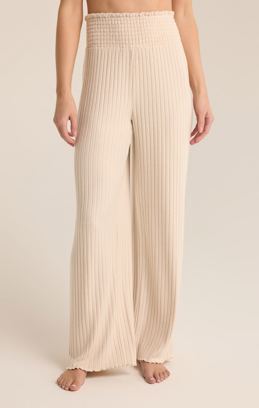 Dawn Smocked Rib Pant