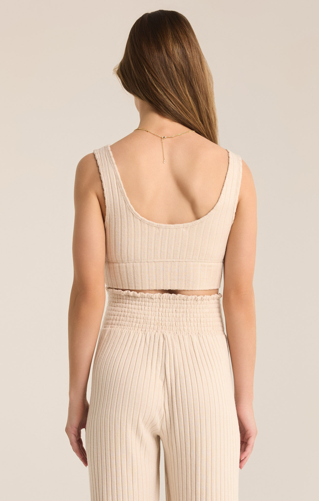 Zoe Rib Tank Bra